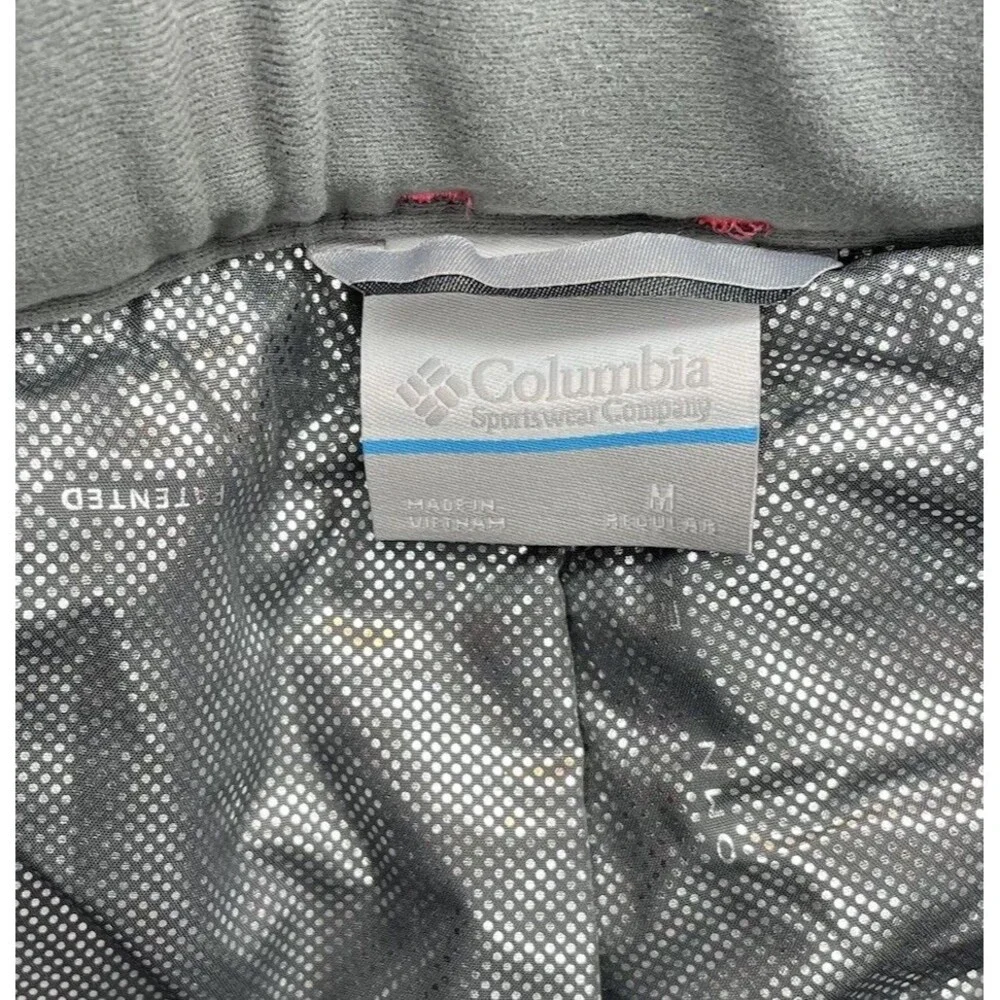 Columbia Omni-Tech Women's Adjustable Waist Snow Ski Pants Pink Medium - Picture 10 of 13